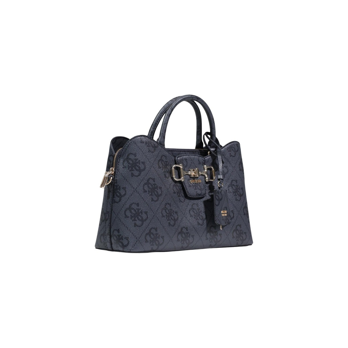 Image 3 : Sac Guess femme gris porté à la main, style sophistiqué — delvale