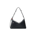 Desigual Grand Sac à Main Femme Noir Trapèze Chaîne Colorée