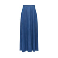 Only Jupe Femme Bleue Coton Décontractée