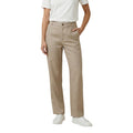 Only Pantalon Droit Femme Taille Haute Beige