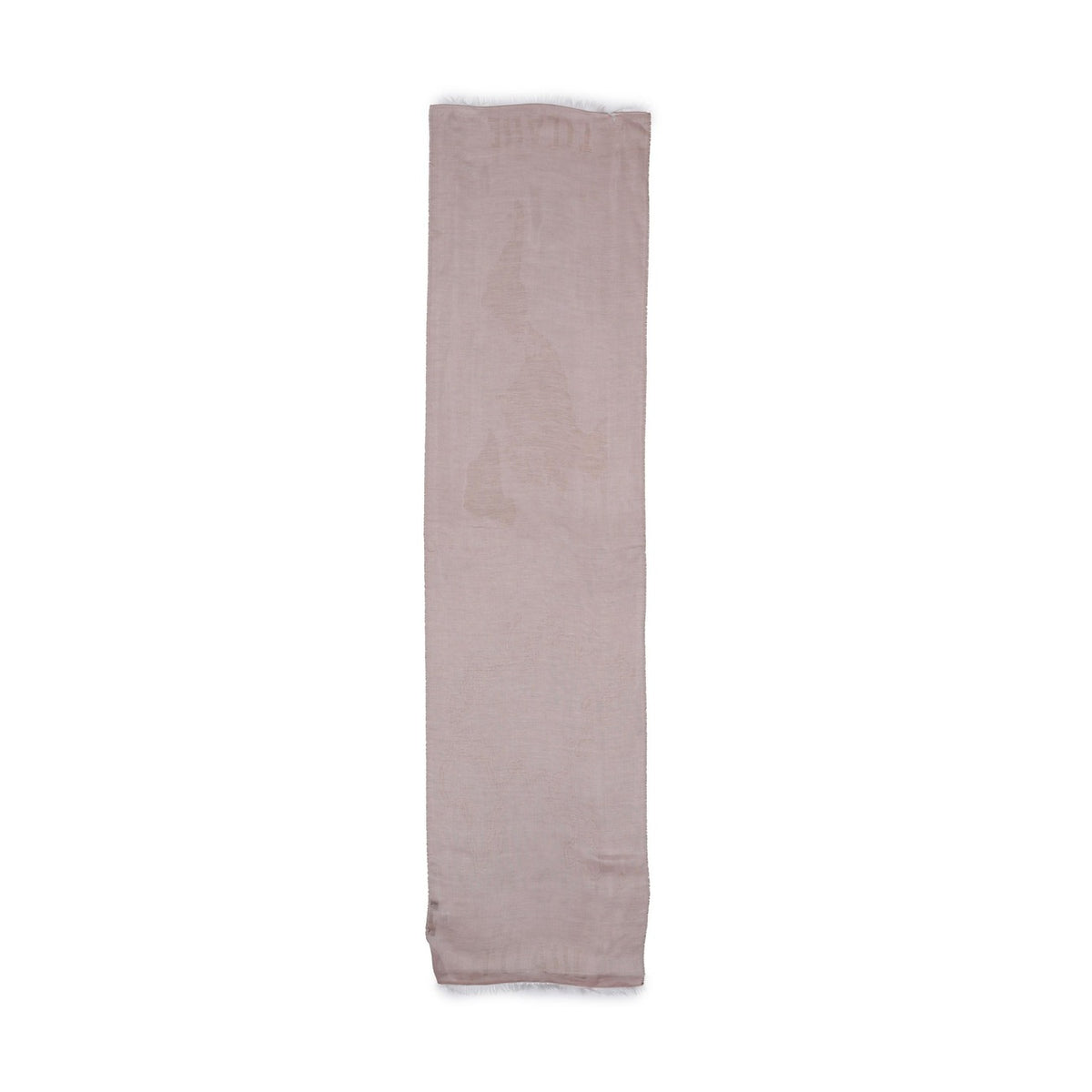 Image 3 : Écharpe femme Alviero Martini Prima Classe rose portée, dimensions 170x42 cm — Delvale