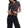 Desigual T-shirt Femme Gris Imprimé Manches Courtes