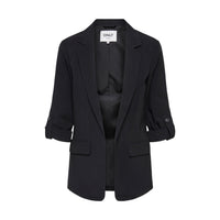 Image 2 : Détail veste Only noire col revers sophistiqué pour femme — Delvale