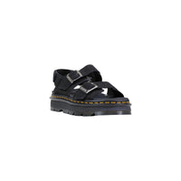 Image 2 : Vue détail sandales Dr. Martens Zebzag Suede noires cuir suédé — delvale