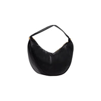 Image 3 : Sac Calvin Klein noir forme croissant moderne, silhouette bombée élégante — delvale