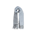 Only Écharpe Femme Bleue Motif Géométrique Polyester