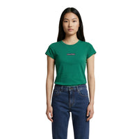 Image 4 : Logo Calvin Klein Jeans sur t-shirt noir femme — delvale