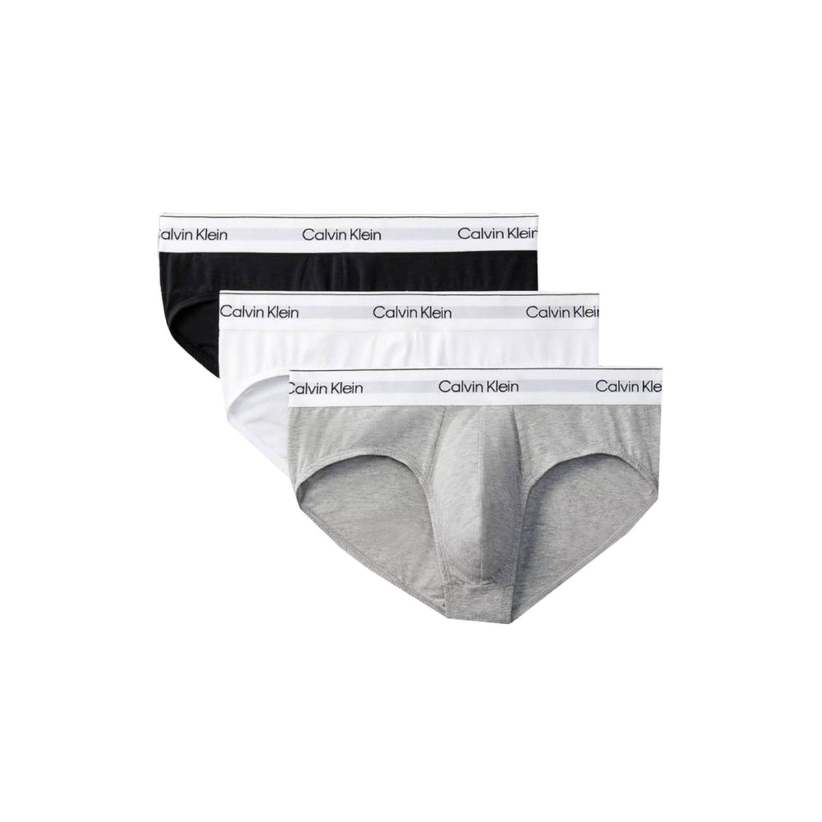 Image 4 : Vue latérale du slip Calvin Klein Underwear homme noir, coupe ajustée et maintien optimal — Delvale