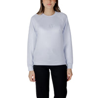 Image 4 : Vue d'ensemble sweat col rond Armani Exchange noir femme premium — Delvale
