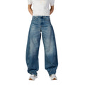 Tommy Hilfiger Jeans Dames Blauw Biologisch Katoen Moderne Pasvorm
