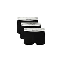 Image 6 : Vue détail du tissu coton stretch des boxers Calvin Klein Underwear homme — Delvale
