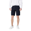 Armani Exchange Bermudashorts Heren Polyamide Elastaan Marineblauw