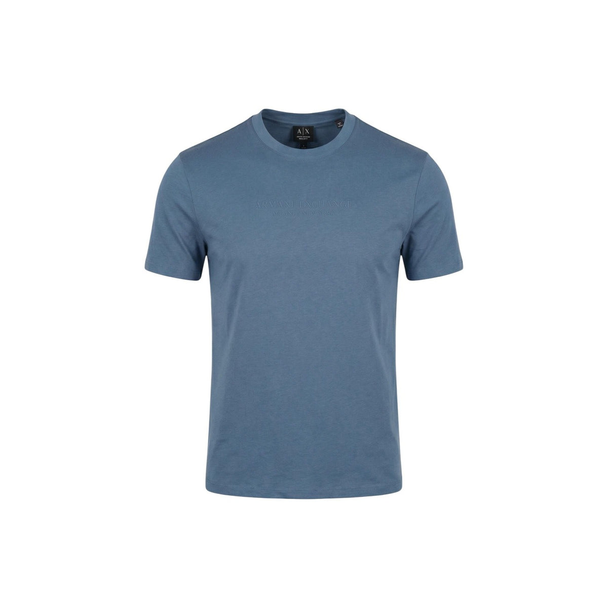 Image 4 : T-shirt Armani Exchange homme vert, vue de profil — Delvale