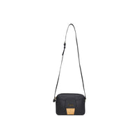 Image 1 : Sac bandoulière Alviero Martini Prima Classe noir avec motif impression et fermeture éclair — delvale
