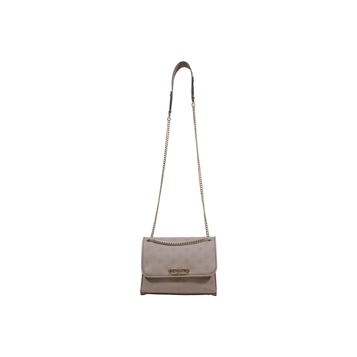 Image 2 : Sac Guess femme marron compact, détail des finitions et fermeture — delvale
