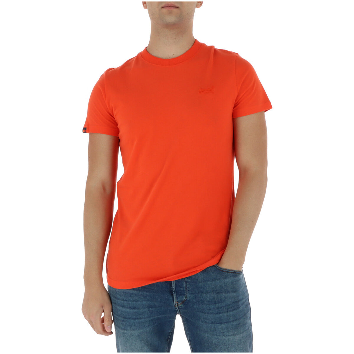 Image 12 : T-shirt Superdry homme noir, vue ensemble tenue casual — Delvale