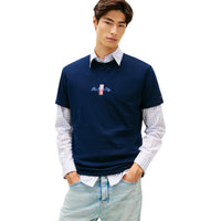 Image 6 : T-shirt Tommy Hilfiger Jeans homme blanc, vue d'ensemble styling casual — Delvale