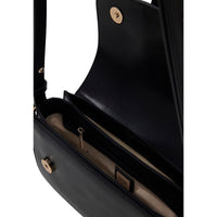Image 3 : Sac bandoulière Guess noir présenté avec ses finitions polyuréthane premium — delvale