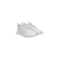 Image 2 : Baskets Calvin Klein Jeans blanches détail tige textile relief — Delvale