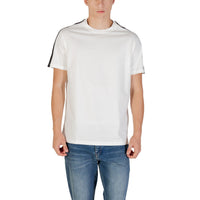 Image 4 : T-shirt Armani Exchange homme vert, vue de dos et finitions — Delvale