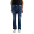 Replay Homme Jean Straight Stretch Bleu Délavé