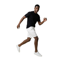 Image 3 : Bermuda homme Gianni Lupo multicolore coton molletonné, vue de profil — delvale