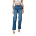 Ichi Jeans Dames Recht Blauw