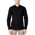 Antony Morato Chemise Homme Coupe Slim Manches Longues Noire