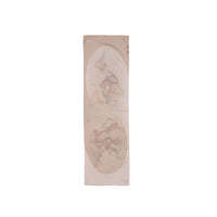 Image 2 : Détail de l'écharpe femme Alviero Martini Prima Classe en polyester beige imprimé — Delvale