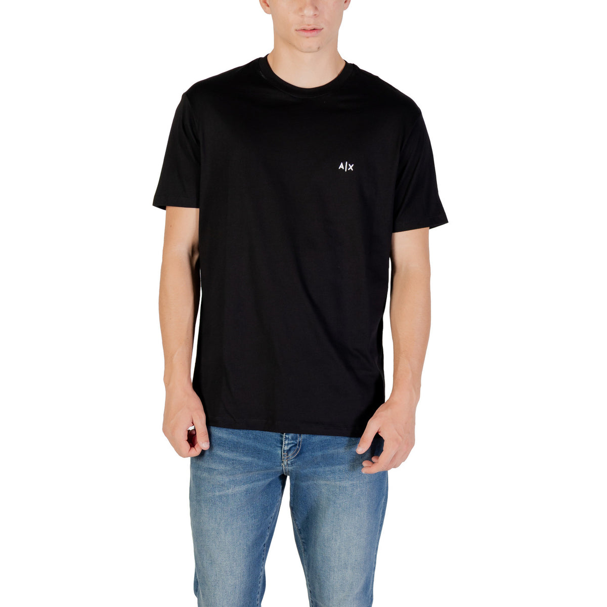 Image 7 : T-shirt homme Armani Exchange bordeaux coton premium — Delvale