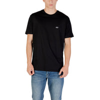 Image 7 : T-shirt homme Armani Exchange bordeaux coton premium — Delvale