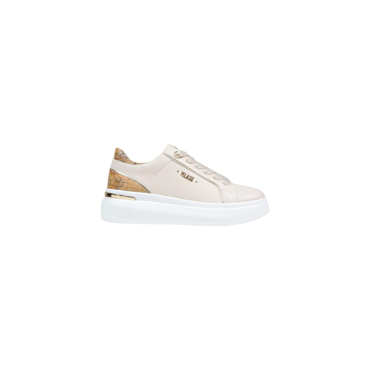 Image 1 : Baskets femme beige Alviero Martini Prima Classe à plateforme avec lacets — Delvale