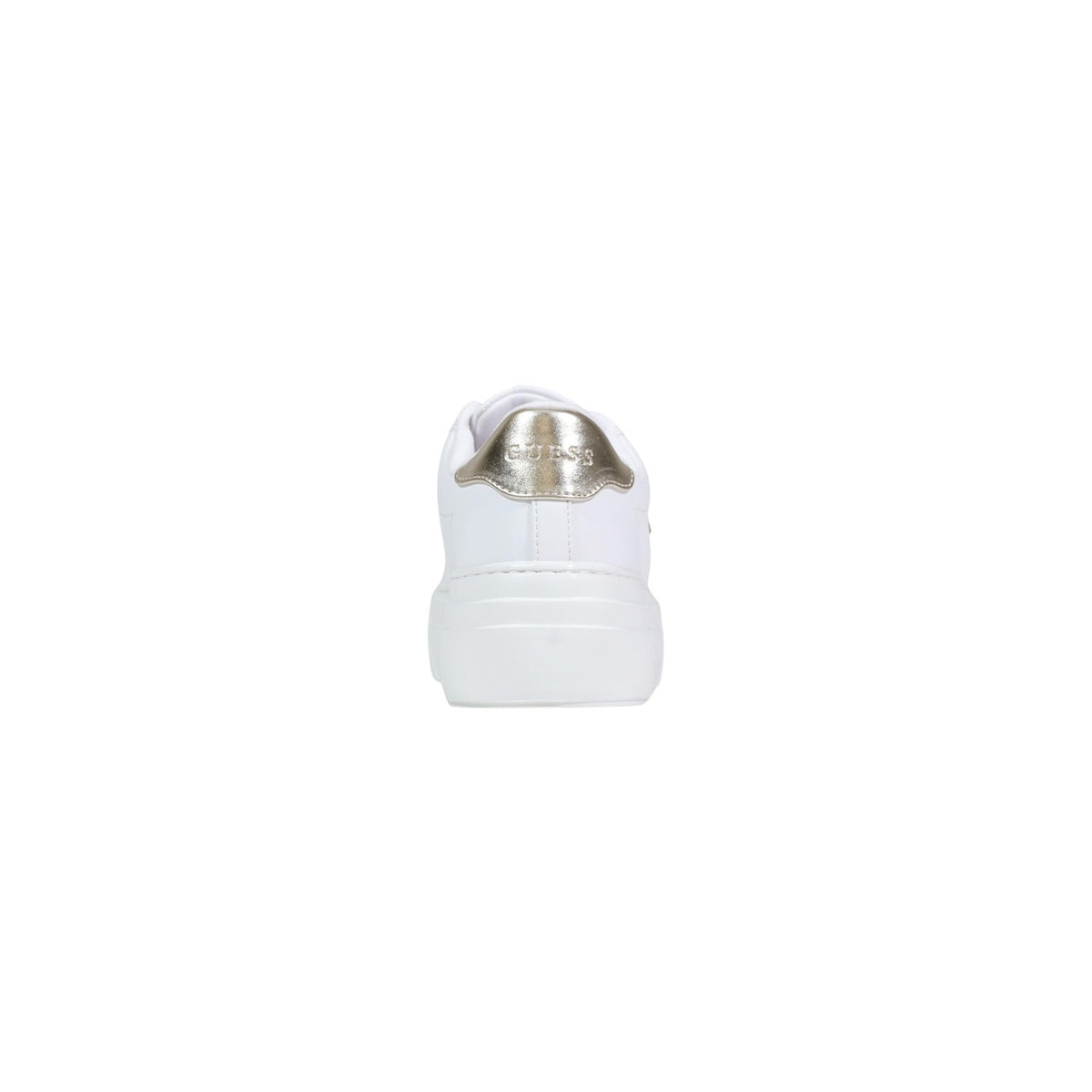 Image 4 : Baskets femme Guess blanc vue de trois quarts — delvale