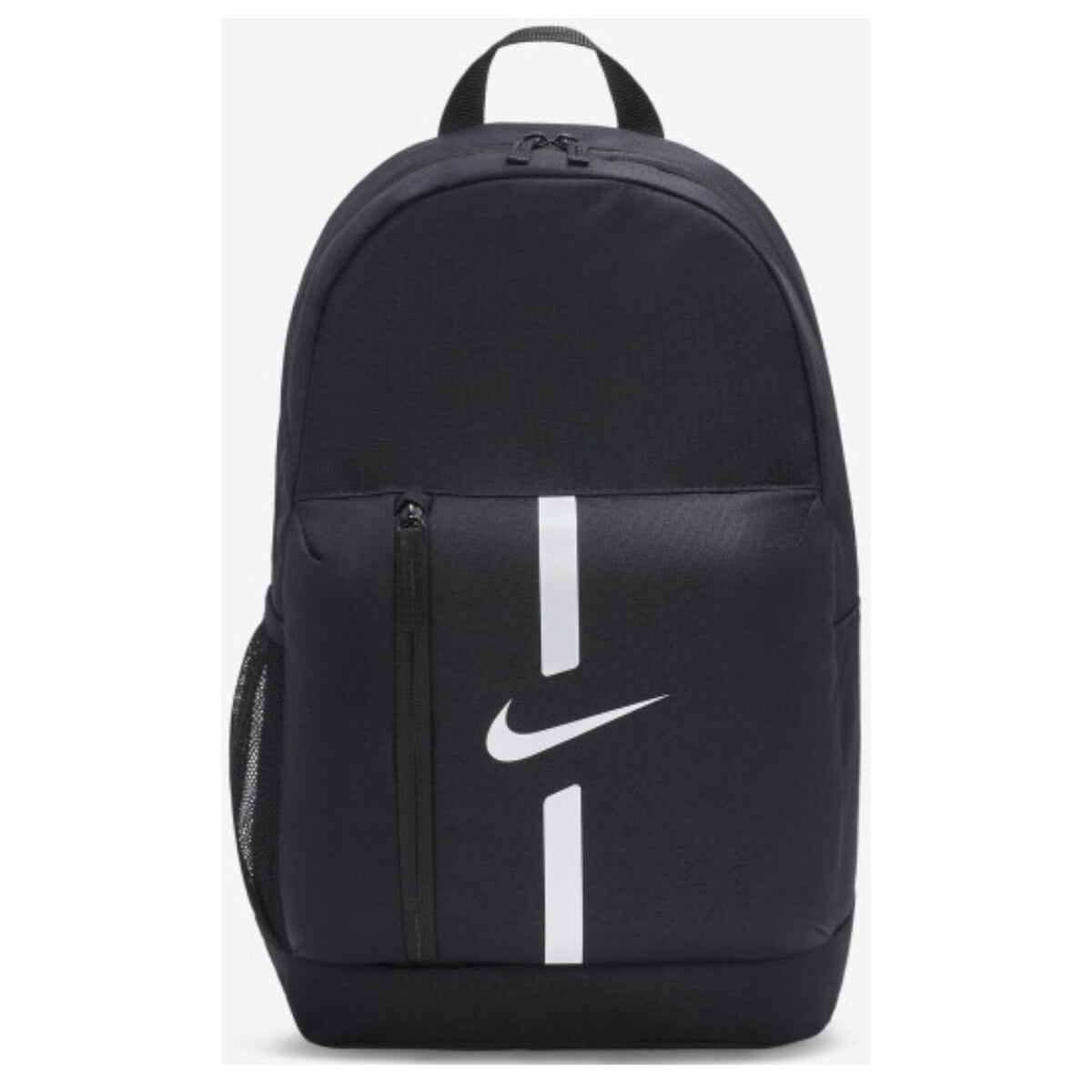 Image 5 : Nike sac à dos Academy Team noir bande verticale blanche Swoosh — vue de face — Delvale