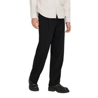 Image 1 : Pantalon noir Only & Sons homme avec fermeture lacets — Delvale