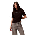 Calvin Klein Jeans T-shirt Femme Noir Motif Impression