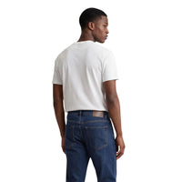 T-shirt Armani Exchange homme blanc – vue de dos, imprimé graphique AX