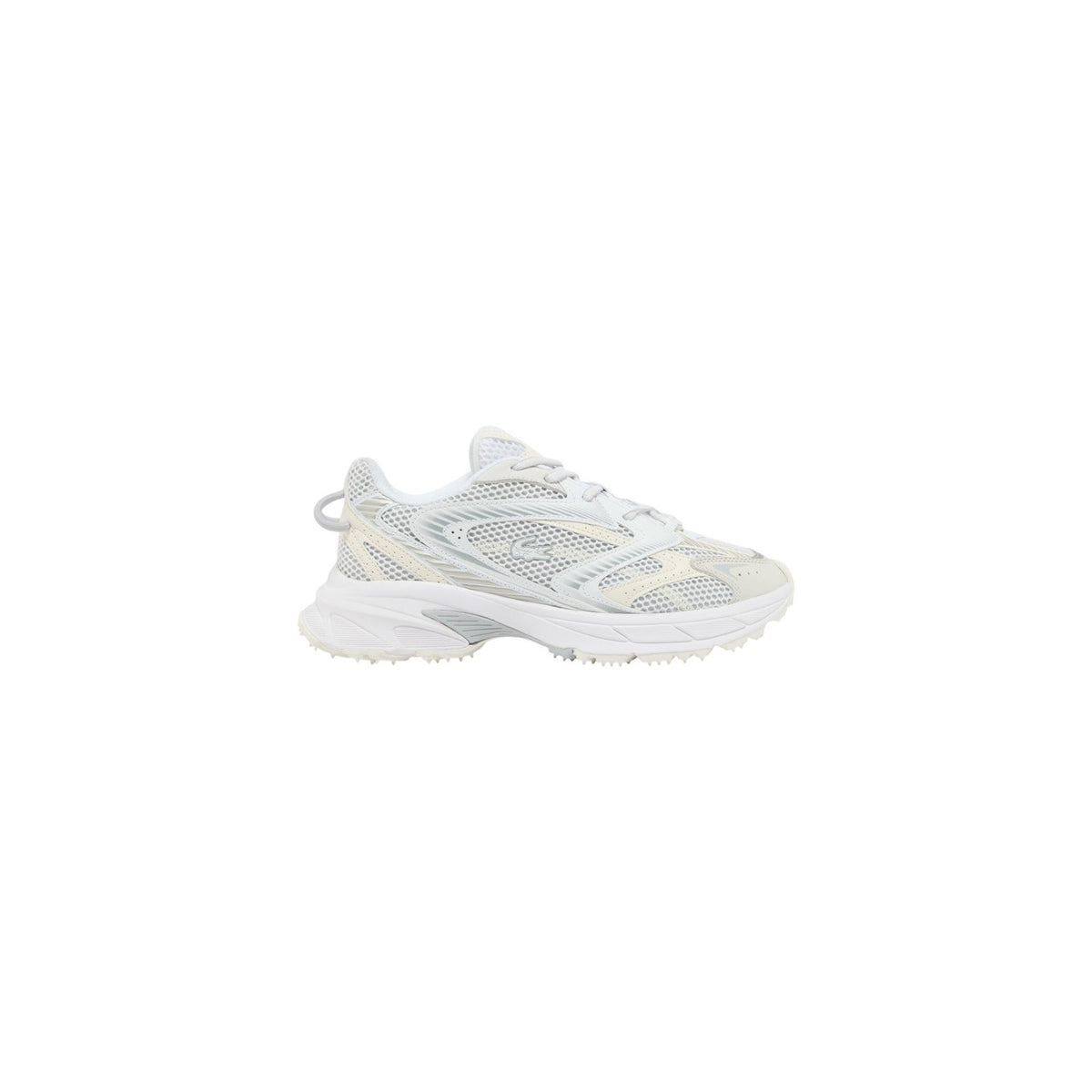 Baskets Lacoste homme blanches paire vue de côté