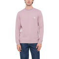 Boss Sweatshirt Homme Rose Poudré Coton
