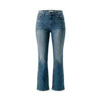 Image 2 : Jeans Levi's® femme bleu effet usé, détails finitions — delvale