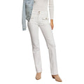 Morgan De Toi Damesjeans Wit Ritssluiting