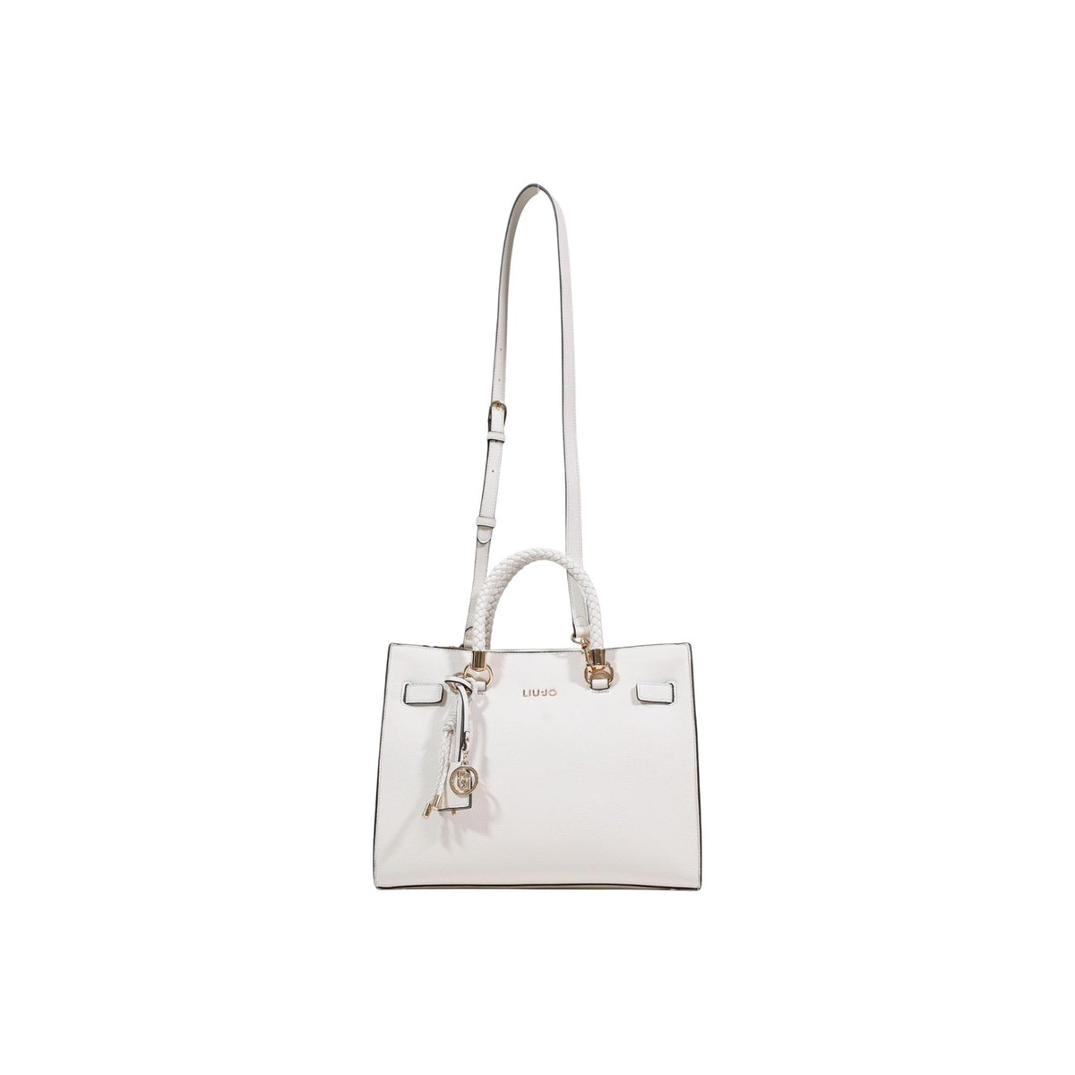 Image 5 : Vue de dos du sac à main blanc Liu Jo à silhouette rectangulaire structurée — Delvale