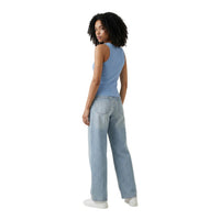 Image 3 : Débardeur Calvin Klein Jeans bleu azur femme vue de dos — delvale