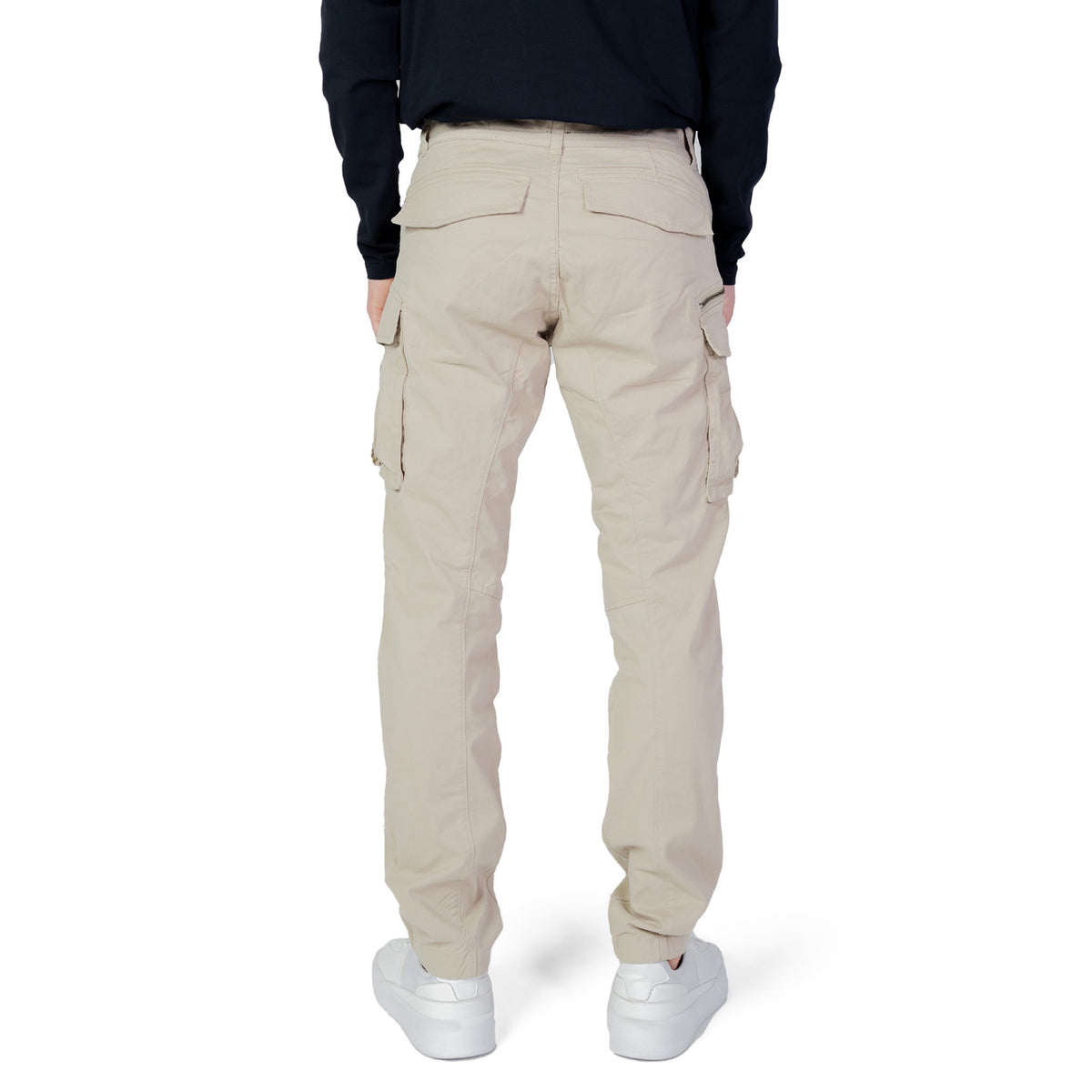 Image 2 : Détail du jeans beige Replay homme avec finitions authentiques — Delvale
