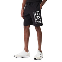Image 4 : Coupe moderne du pantalon Ea7 blanc en coton homme — Delvale