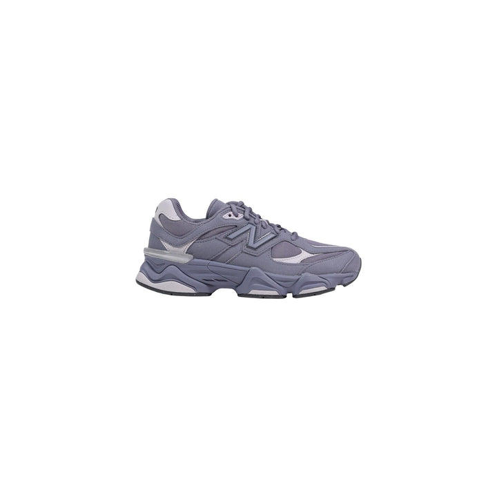 Image 1 : Baskets New Balance 9060 femme violet gris monochrome vue de profil — Delvale
