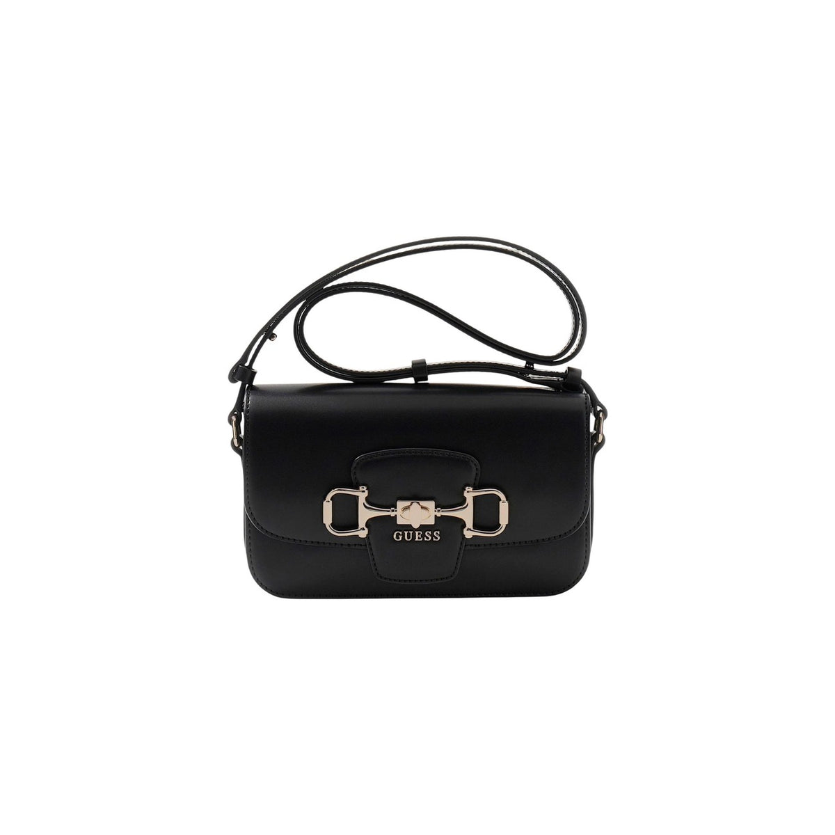 Image 1 : Sac bandoulière Guess noir pour femme au design compact et urbain — delvale