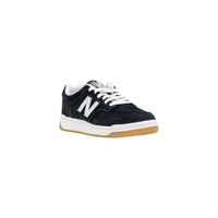 Image 2 : Vue latérale des baskets New Balance 480 noires femme style rétro — delvale