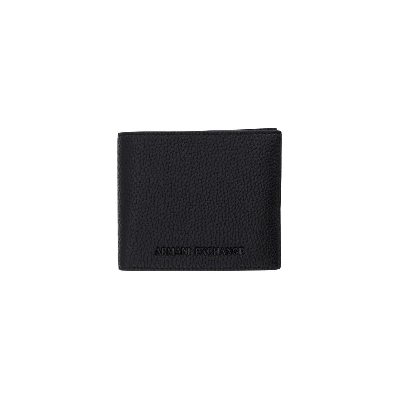 Portefeuille Armani Exchange homme noir fermé vue de face — 12x9.5cm Ref. XM000167 AF19929