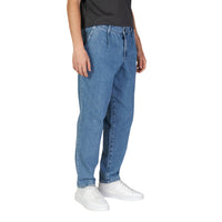 Image 3 : Jean homme Jack & Jones bleu coton vue de dos coupe droite — delvale